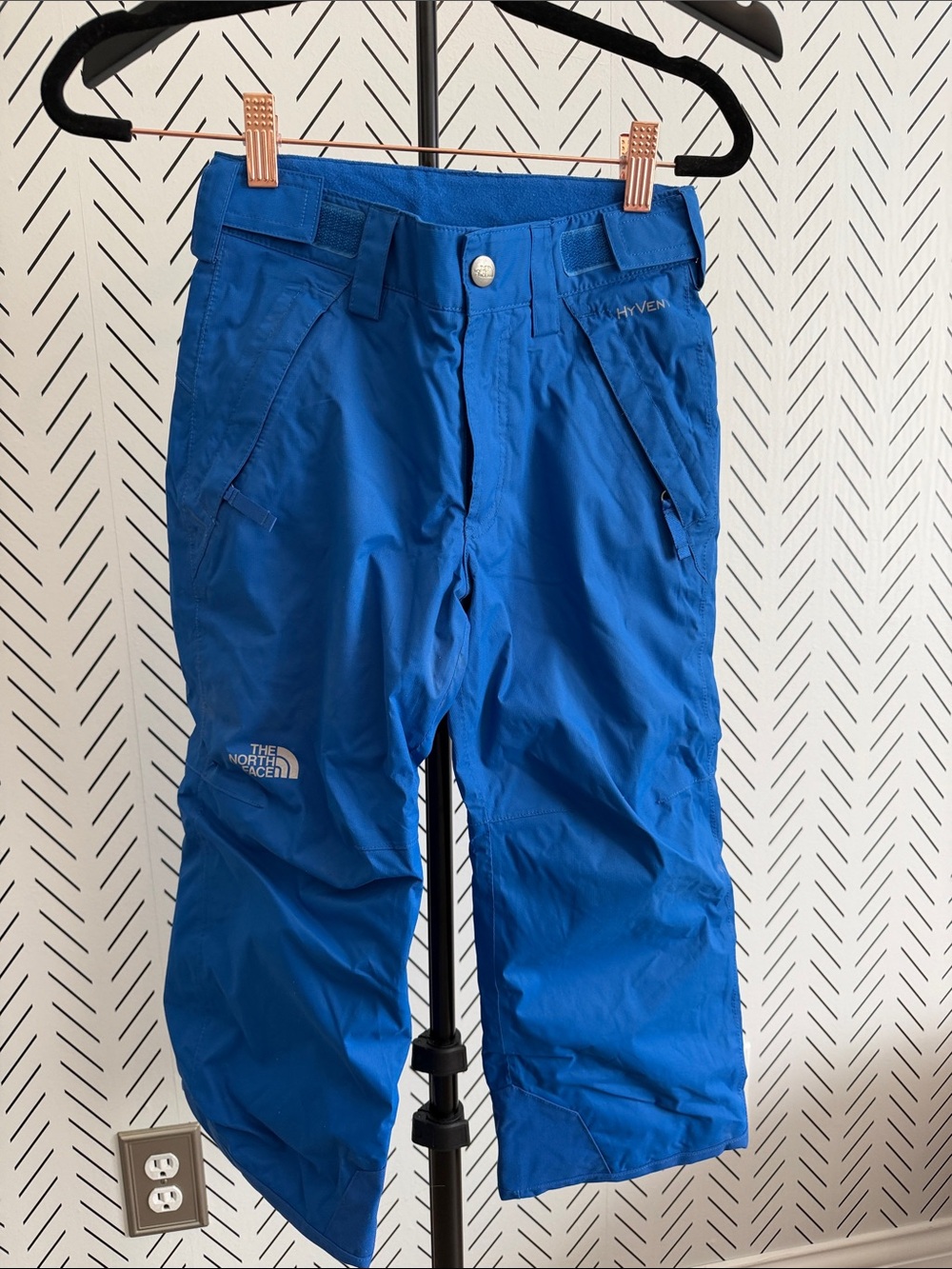 The North Face Kids Blue HyVent Snow Pants